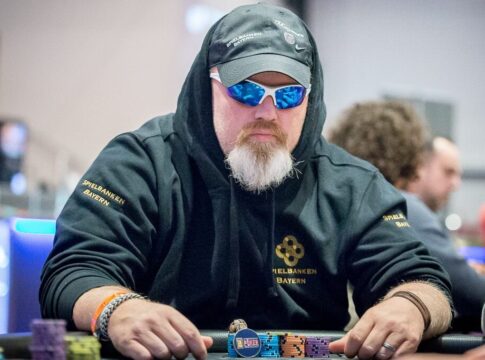 Michael Strauch führt beim Liechtenstein Poker Cup