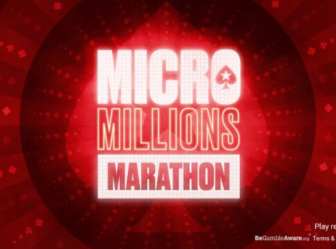 In vier Tagen 107 Turniere und $3.000.000 GTD beim PokerStars Micro Millions Marathon!