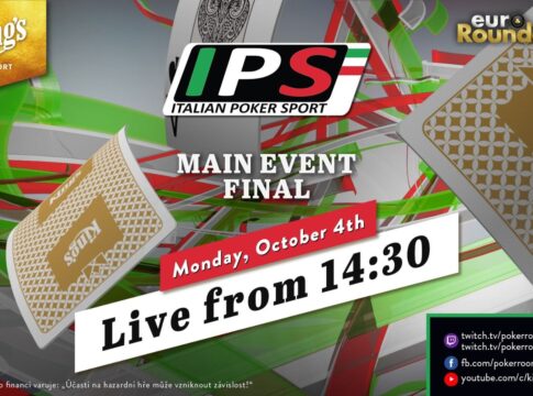 Montag ab 14:30 Uhr Livestream vom Finale des IPS Main Events!