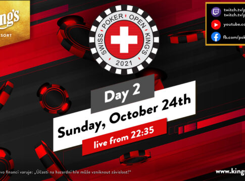 Sonntag ab 22:35 Uhr Livestream vom Tag 2 der Swiss Poker Open!