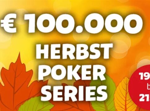 win2day garantiert ab 19. Nov bei der Herbst Poker Series satte €100.000!