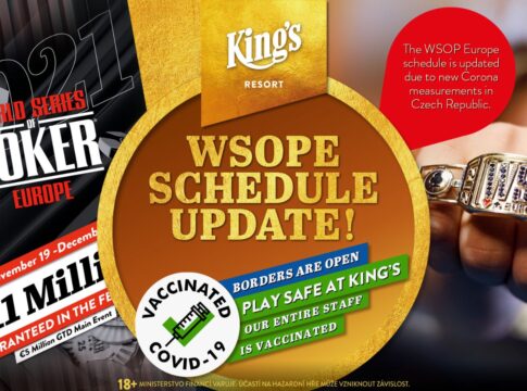 !!!BREAKING NEWS!!! – WSOPE King’s – Update des Festival Kalenders!