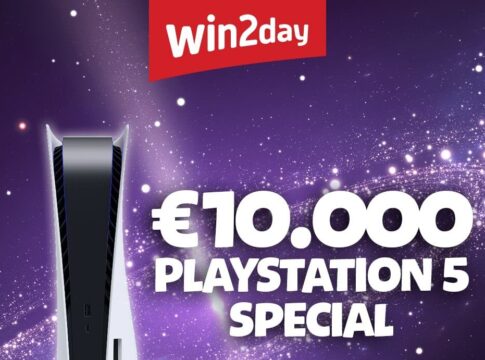 Am Samstag lädt win2day zum €10.000 GTD PlayStation 5 Special!