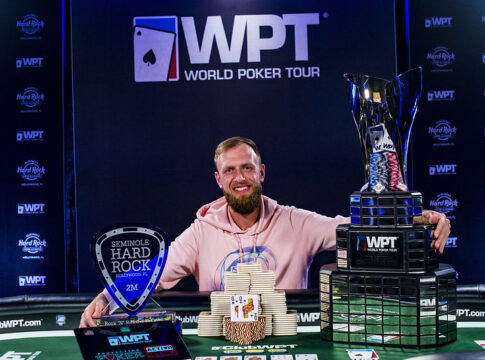 Gediminas Uselis sichert sich das WPT Seminole Rock ‘n‘ Poker Open