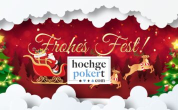 Das Team von Hochgepokert wünscht allen ein frohes Weihnachtsfest!