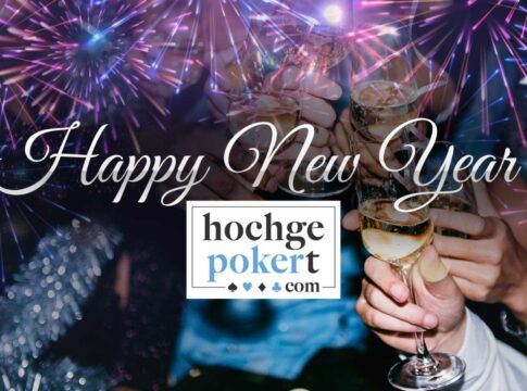 Hochgepokert wünscht allen ein frohes neues Jahr 2025!