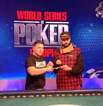 Josef Gulas Jr und Johan Guilbert, das Heads-Up der WSOPE 2021