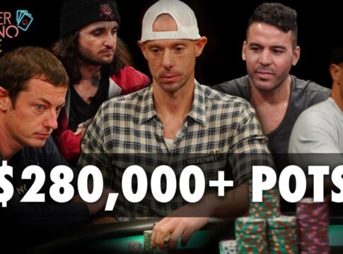$280,000+ All In Pots – Hustler Casino Live – Legendary Super High Stakes Poker Game