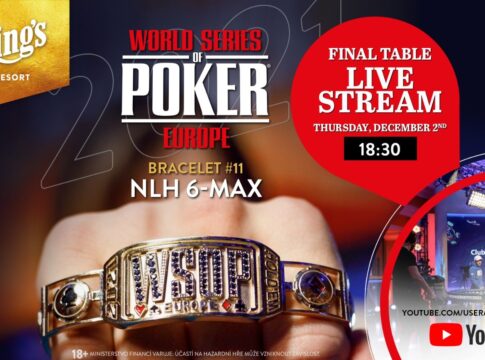 Donnerstag 18:30 Uhr – Übertragung vom Finale des €1.650 WSOPE NLH 6-Max Events #11!