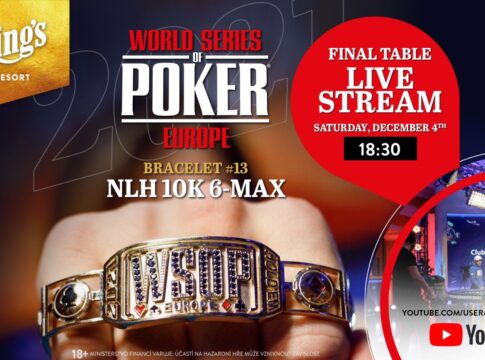 Samstag 18:30 Uhr – Übertragung vom Finale des €10.000 WSOPE NLH 6-Max Events #13!