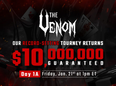 Americas Cardroom garantiert $10.000.000 beim „The Venom“ im Januar!