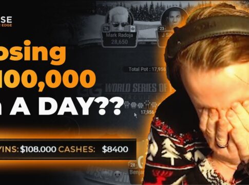 Losing $100,000 in A DAY?? Twitch Poker Highlights