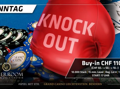 Deal beim Bounty-Turnier im Grand Casino Liechtenstein