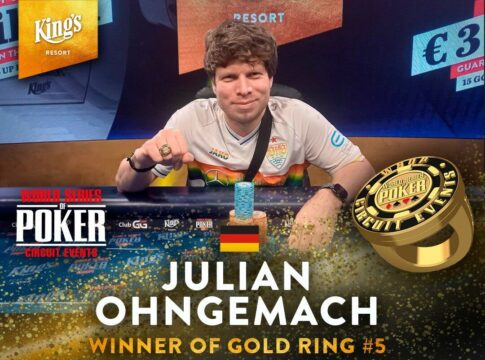Julian Ohngemach holt den WSOPC-Ring im NLH/PLO Mixed