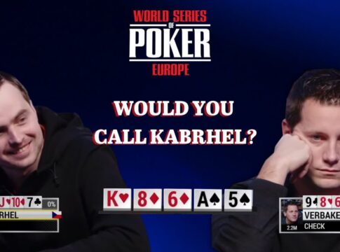 Wer callt mit dieser Hand gegen Martin Kabrhel?
