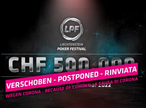 Das Liechtenstein Poker Festival (LPF) muss leider verschoben werden!
