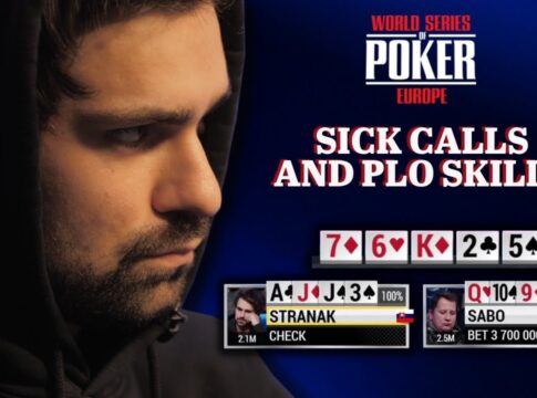 Sicke Calls vom WSOPE PLO Event