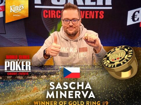 Das 7-Card Stud des WSOPC im King’s geht an Sascha Minerva