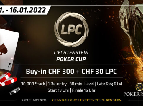 Am Freitag fällt der Startschuss zum Liechtenstein Poker Cup