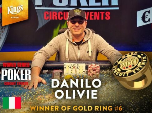 Danilo Donnini ist der PLO High/Low Champion des WSOPC Festivals!