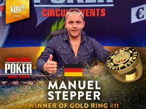 Manuel Stepper holt sich im King’s den WSOPC PLO 6-Max Ring #11 und €20.285!