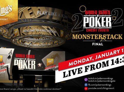 Montag ab 14:30 Uhr Livestream vom Finale des WSOPC Monsterstack Events!