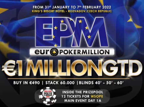 Montag beginnt das Euro Poker Million im King’s