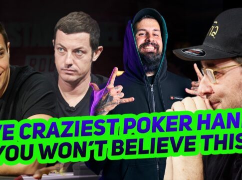 Fünf verrückte Hände aus 2021 mit Polk, Dwan, Hellmuth und Aldemir