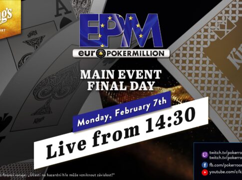Montag ab 14:30 Uhr Livestream vom Finale des EPM Main Events!