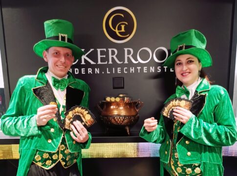 Guter Start ins St. Patricks Day Turnier im Grand Casino Liechtenstein