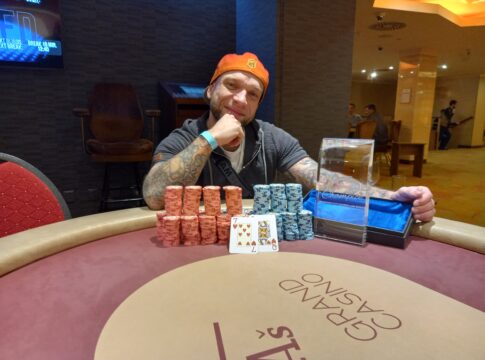 Tobias Krüger gewinnt das NLH Highroller in Aš für €7.800