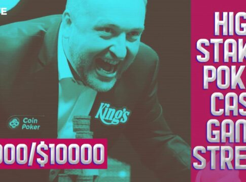 $5000/$10000 Action with TonyG High Stakes Poker Cash Game