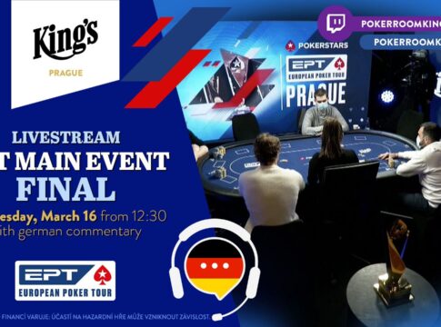 Mittwoch 12:30 Uhr – Exklusiver deutscher Livestream vom Finale des PokerStars EPT Prag Main Events!