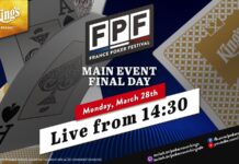 Montag ab 14:30 Uhr Finaltag des France Poker Festival Main Events!