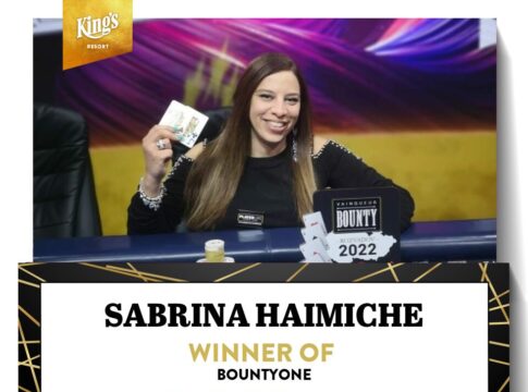 Sabrina Haimiche gewinnt das BountyOne im King’s