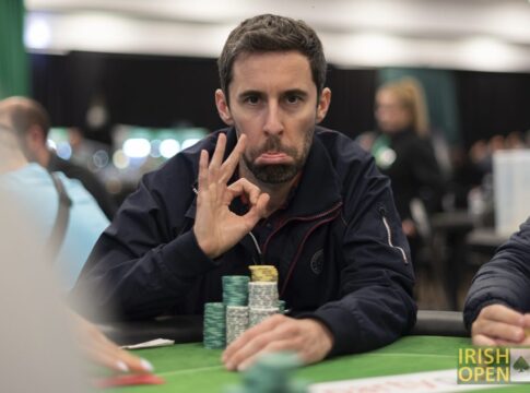 Dan Wilson jagt das Double bei den Irish Poker Open