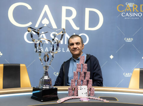 Hussain Khalel gewinnt das Grand Opening im Card Casino Bratislava!