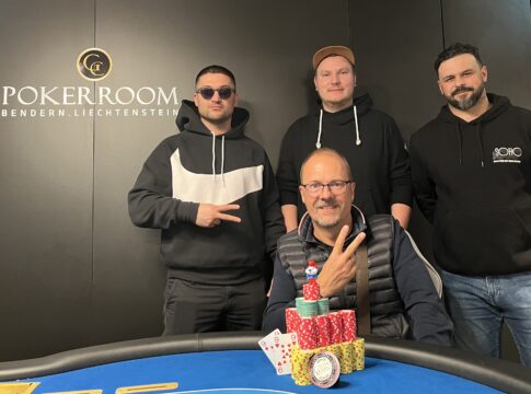 Deal zu viert beim EPM im Grand Casino Liechtenstein