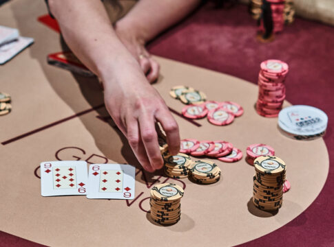 Heads-up-Deal beim Kickstarter im GCA Pokerroom