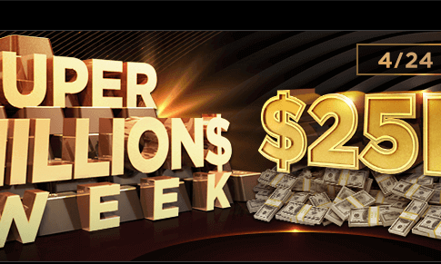 55 Events und $25 Millionen Garantie bei der Super Millon$ Week auf GGPoker