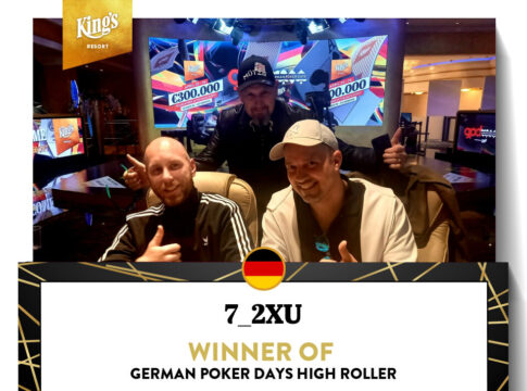 Deutscher Doppelsieg beim German Poker Days High Roller