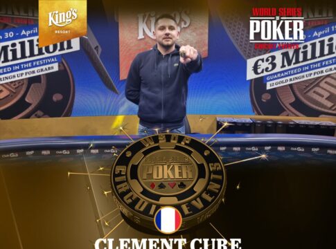 Clement Cure holt den WSOPC Mixed NLH/PLO-Ring im King‘s