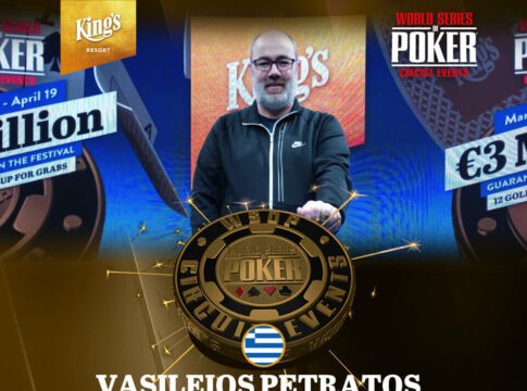 Petratos triumphiert beim €440 WSOPC PLO 6-Max Event #8 im King’s!