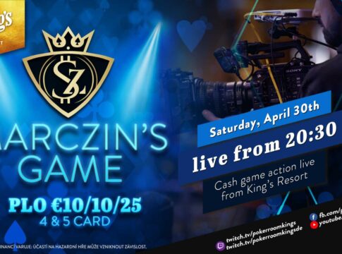 Samstag ab 20:30 Uhr Ca$h King$ „Marczin’s Game“ PLO €10/€10/€25 aus dem King’s!