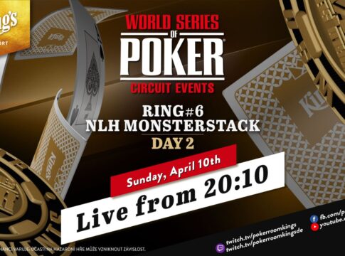 Sonntag ab 20:10 Uhr Tag 2 des WSOPC Monsterstack Events!
