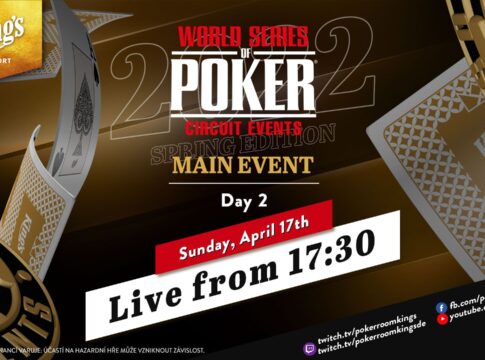 Ostersonntag ab 17:30 Uhr Tag 2 des WSOP Circuit Main Events!