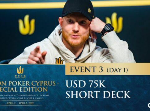 Livestream vom $75.000 Triton Poker Short Deck Event #5!