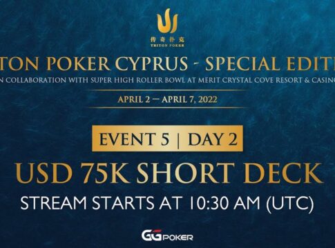 Ab 12:30 Uhr Livestream vom Finale des $75.000 Triton Poker Short Deck Event #5!