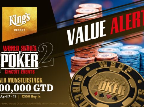 Overlay Alarm beim WSOPC Monsterstack im King’s!