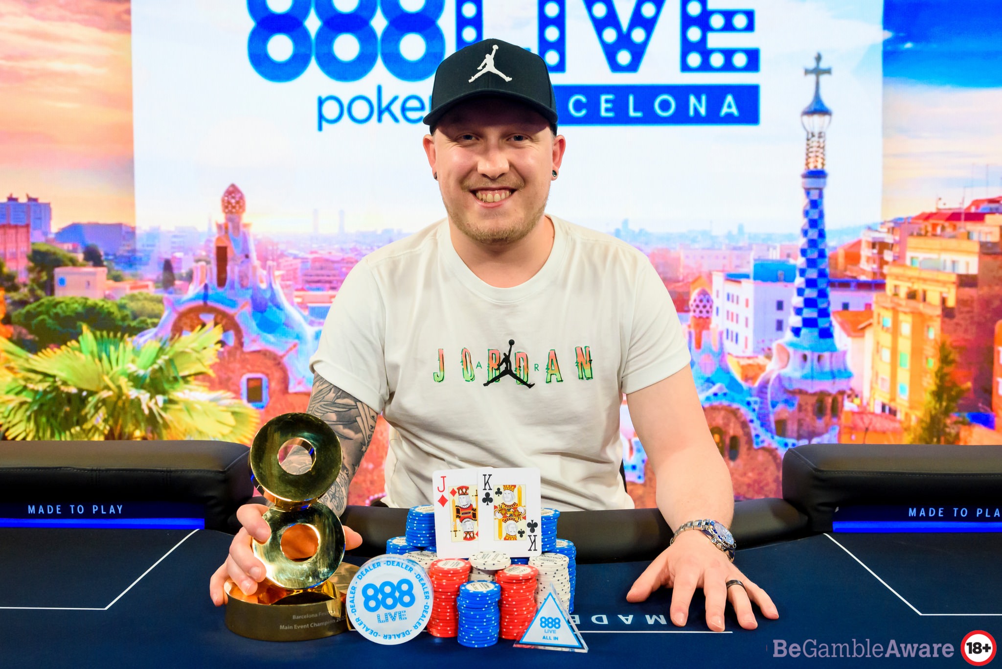 888poker Live Barcelona Champion Sandro Hauser (ITA)